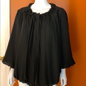 Black Jacket/Cape from Simply Vera Vera Wang